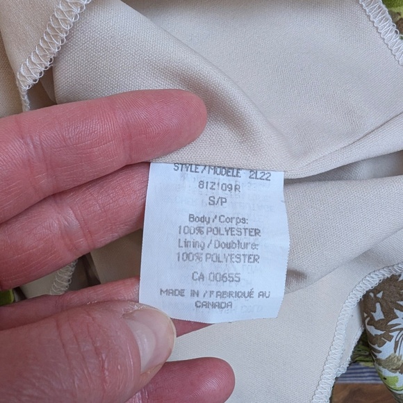 Free With Purchase Reitman's Halter Top Green Floral Size Small - Picture 10 of 10